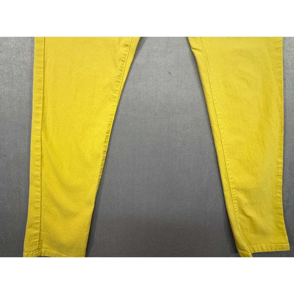 Vintage The North Face Yellow Denim Jean Style Pants Size 36